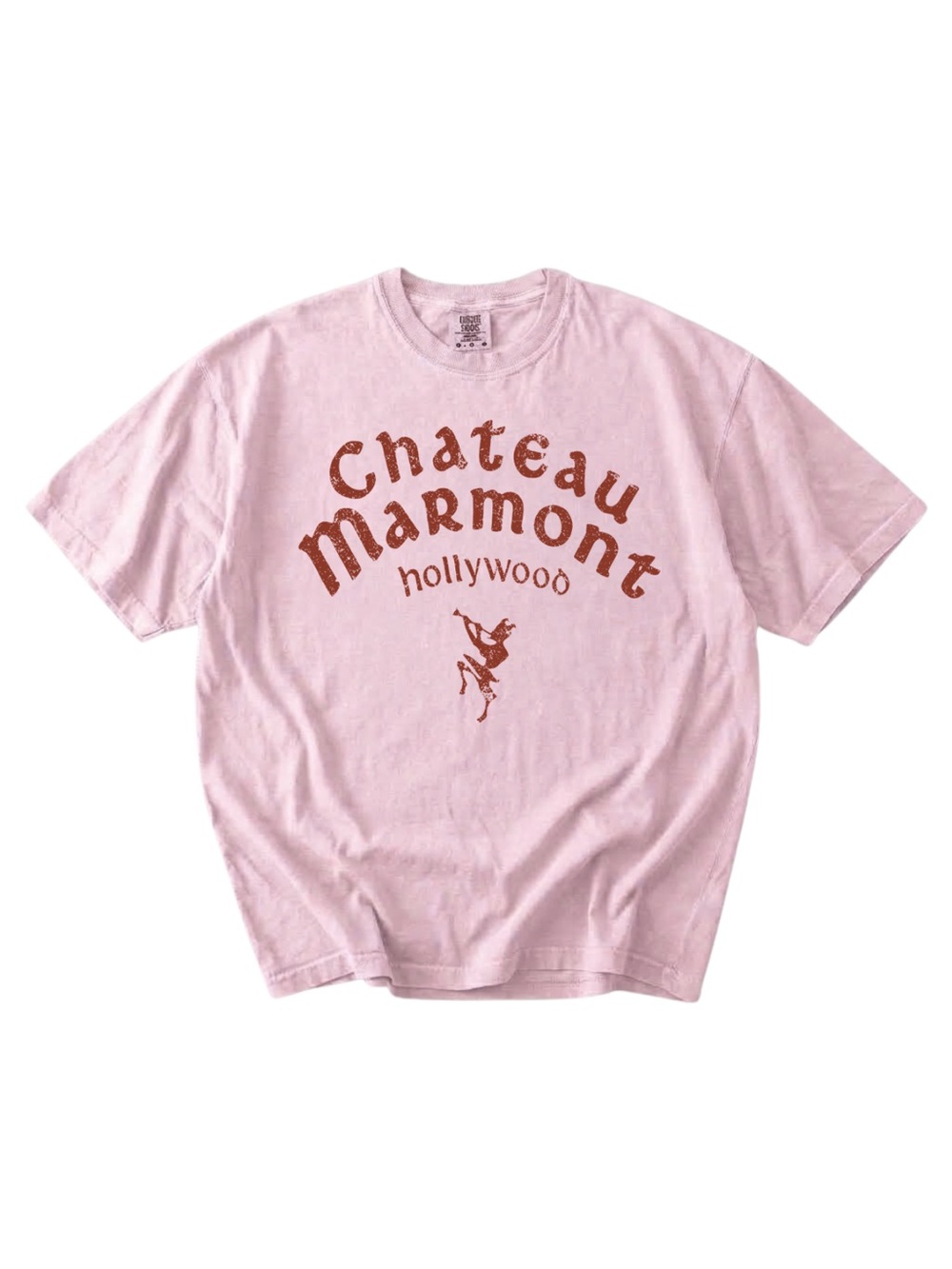 Comfort colors Chateau Marmont Pink Graphic Tee
